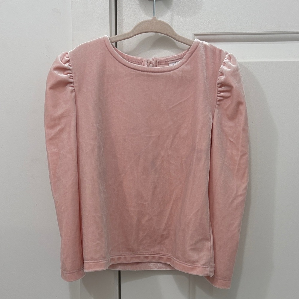 GAP Pink Velvet Toddler Girl’s Top